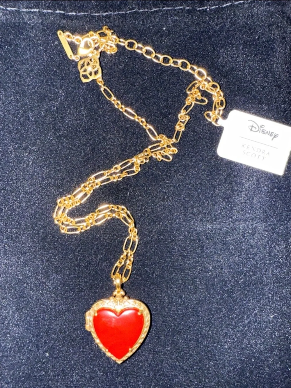 Kendra Scott Disney Heart necklace